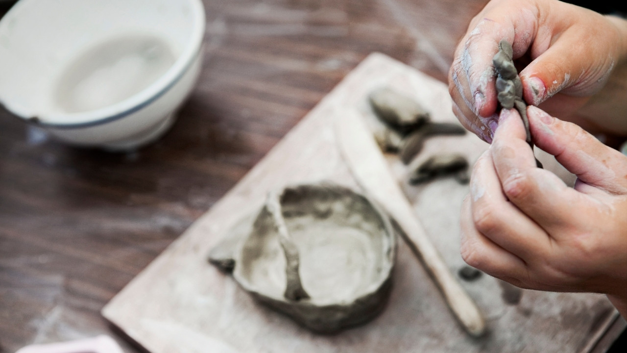 make pottery as a beginner