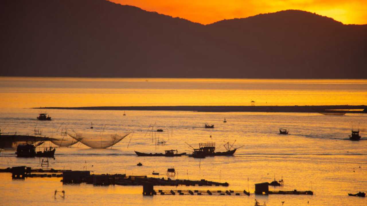 cua dai beach from hoi an