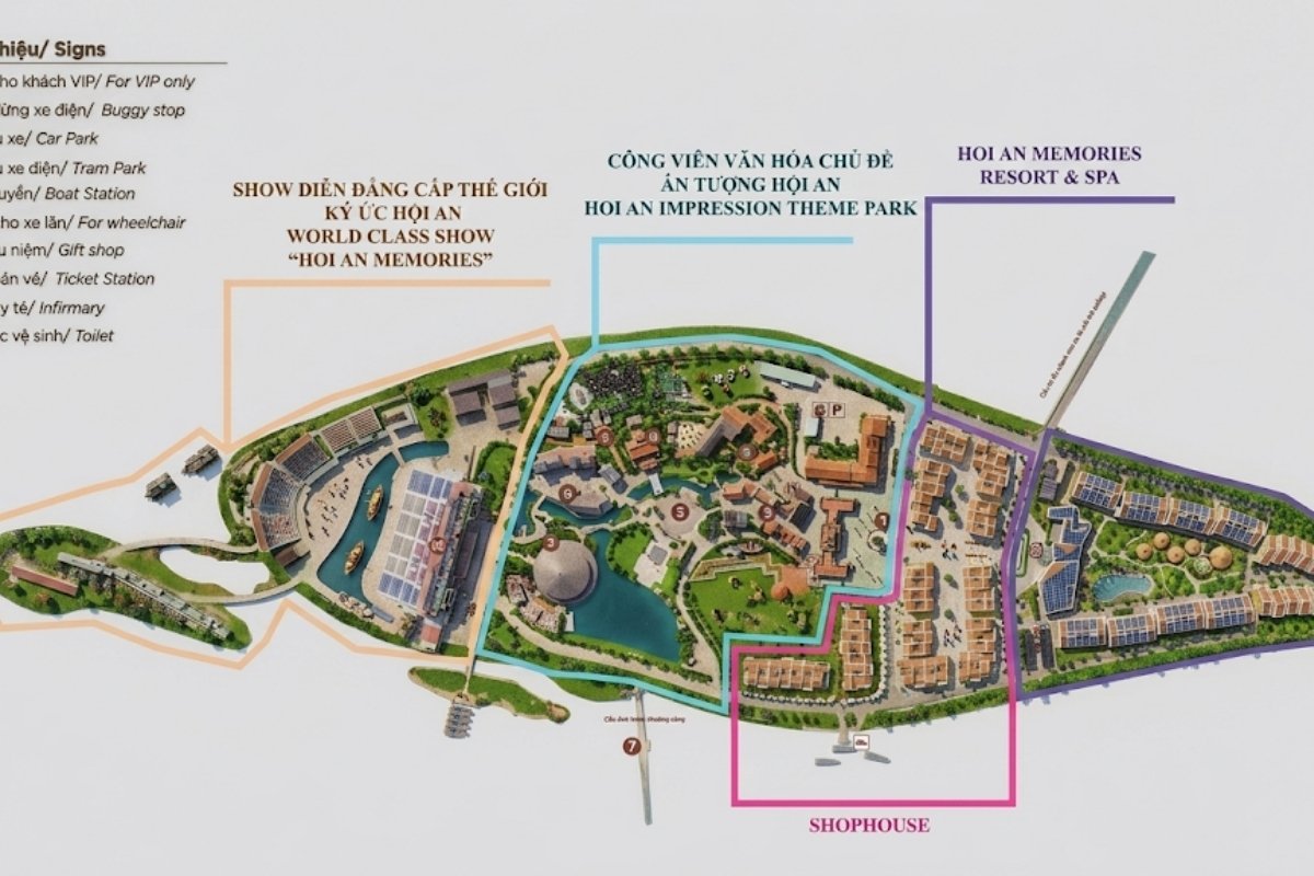 Bản đồ Hoi An Memories Land