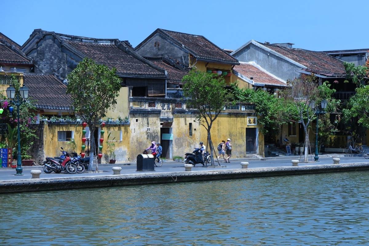 The Thu Bon River in Hoi An